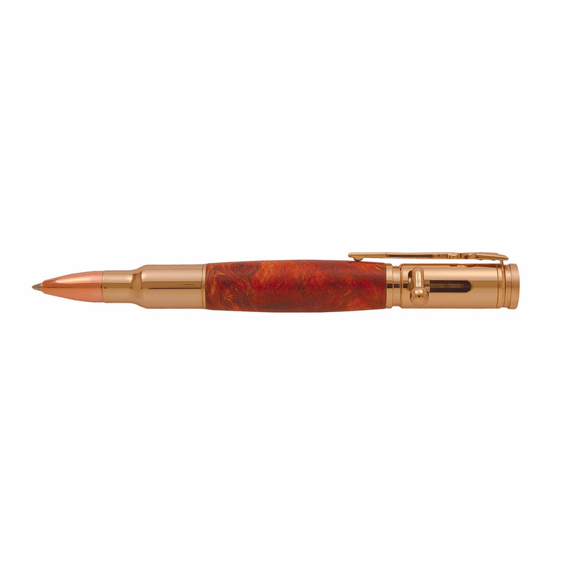 Magnum Bolt Action Pen Kit - Finish:24KT Gold
